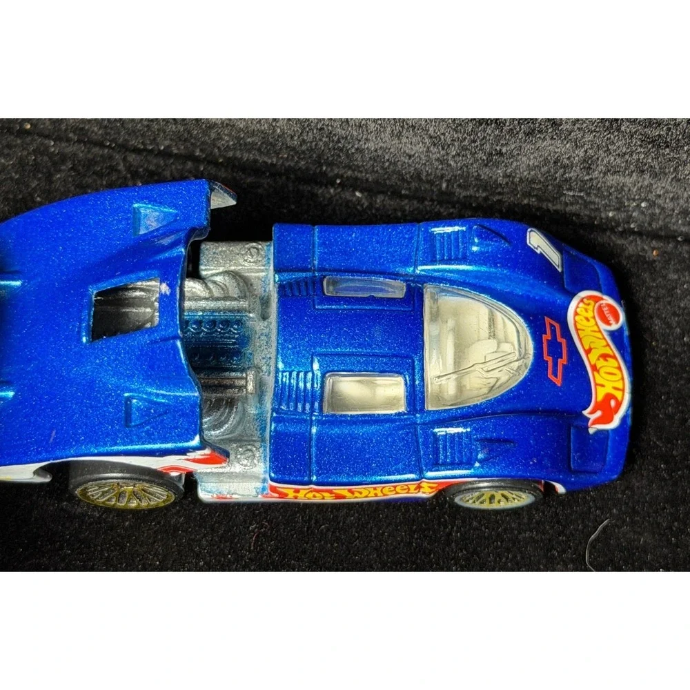 Hot Wheels Sol-Aire CX4: Blue Metalflake, 1983 Mattel, Vintage 1:64 Diecast